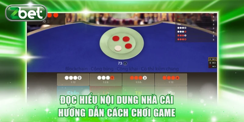 Đọc hiểu nội dung nhà cái hướng dẫn cách chơi game