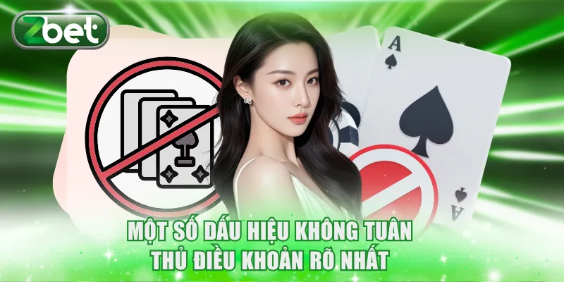 Một số dấu hiệu không tuân thủ điều khoản rõ nhất
