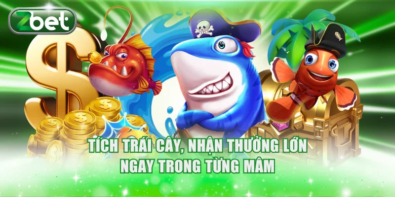 Tích trái cây nhanh, nhận thưởng lớn ngay trong từng mâm